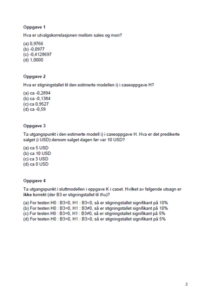MET3590 - Eksempeloppgaver - Høst 2025