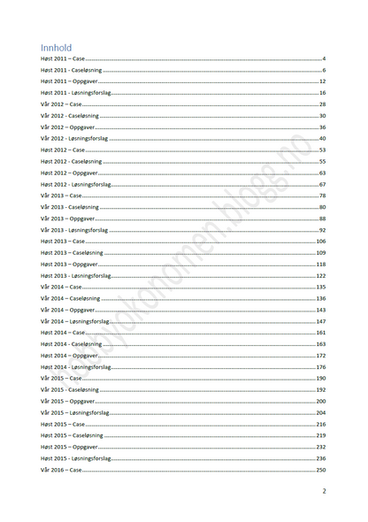 Caseløsning Høst 2025 + Casekompendium